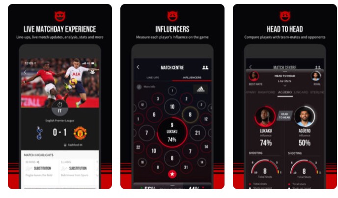 This image has an empty alt attribute; its file name is man-united-app.jpg